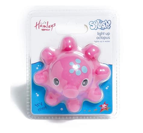 Shop Hamleys Floating Light Up Octopus - Pink Bath Toys & Accessories ...