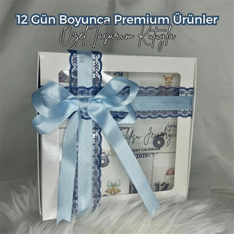 12'li Takı Advent Calendar - Elifsu Jewelry Doğal Taş