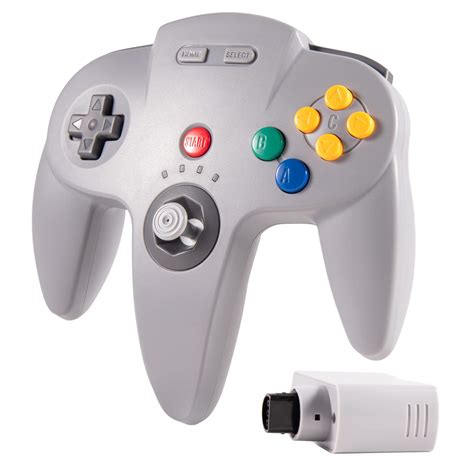 Snapklik.com : KIWITATA N64 Wireless Controller, 2.4GHZ Wireless N64 ...