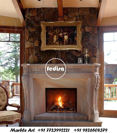 Marble Fireplace Allen Roth Fireplace Fireplace Blocker Marble ...