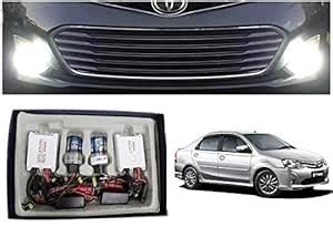 After Cars Etios Old HID Conversion Kit Car Light H-4 8000k with ...