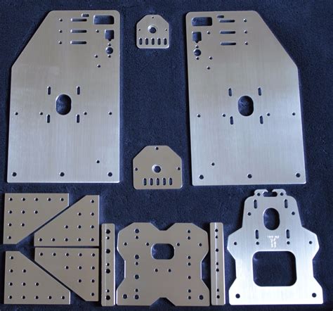 Openbuilds OX CNC Tall Aluminum Gantry Plates, 4-W X, Spacers, Z Plates ...