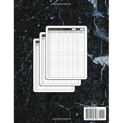 Buy Monthly Bill Tracker Organizer: Monthly Bill Expense Tracker | Bill ...