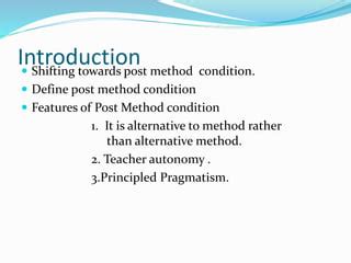 Image result for PostMethod Pendagogy Problems