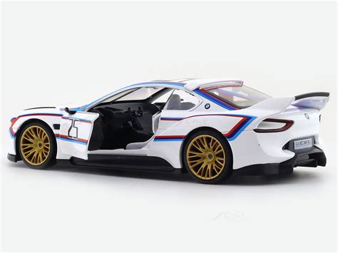 BMW 3.0 CSL Hommage white 1:24 MSZ licensed diecast Scale Model car ...