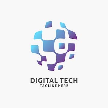 Digital Tech Logo 的图像结果