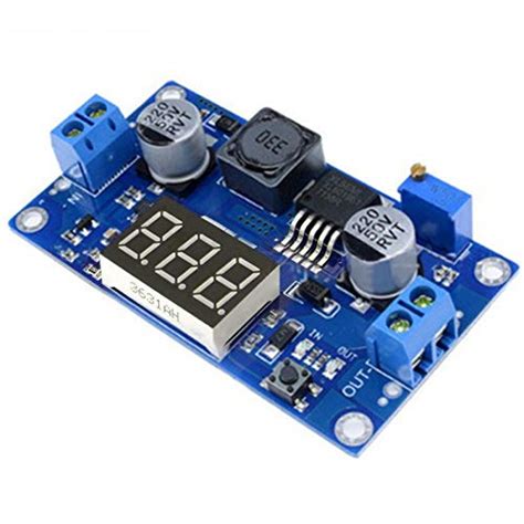 TECHTONICS XL6009 DC-DC Adjustable Boost Module 5-40V 4A with Digital ...