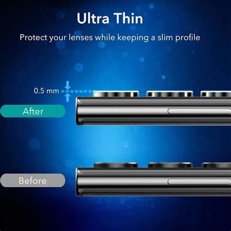 Black Metallic camera ring lens guard for Samsung S23 5G – The Hatke