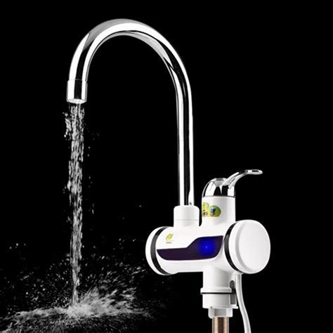 Heavy Instant Electric Heating Water Tap with Digital Temp. Display ...