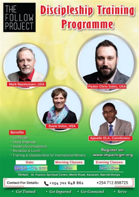 Discipleship Training Program 的图像结果