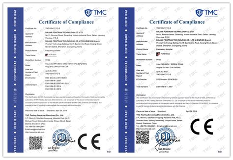 CE认证包括 LVD 和 EMC 两个部分，两者通过才可以获得证书。目前 PI150 系列新产品已完成整个测试并获得 CE 认证，已经可以销往欧洲等海外市场。附证书：
