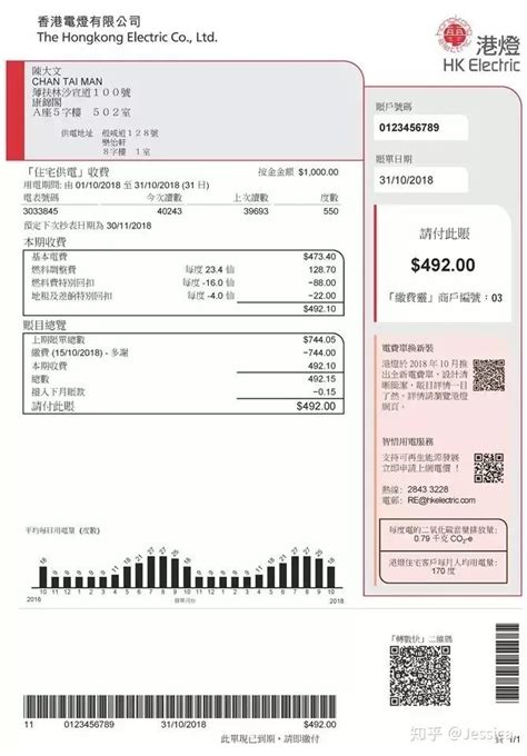 广东佛山水电费账单,水电账单,水电账单模板_大山谷图库