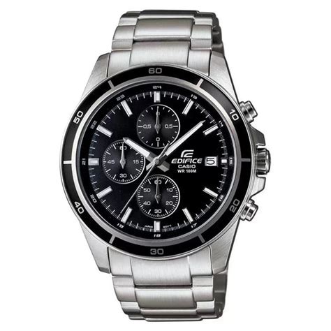 Casio Edifice Black Dial Men 45.71mm