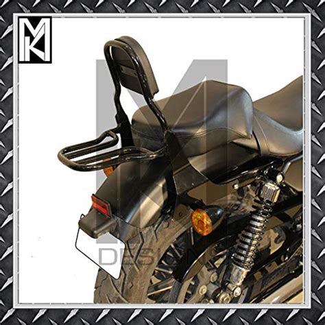MK DESIGNS INDIA Sissy Bar Direct Fit with Fix Career/Backrest for ...