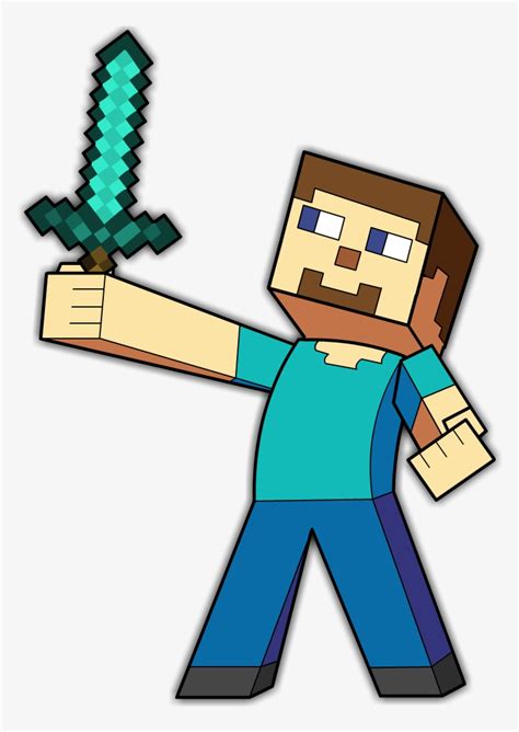 Minecraft Steve - Minecraft Steve Png Art Transparent PNG - 1920x1080 ...