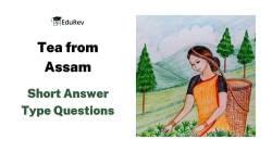 Short Answer Type Questions:- Glimpses of India (Part III) Tea from ...