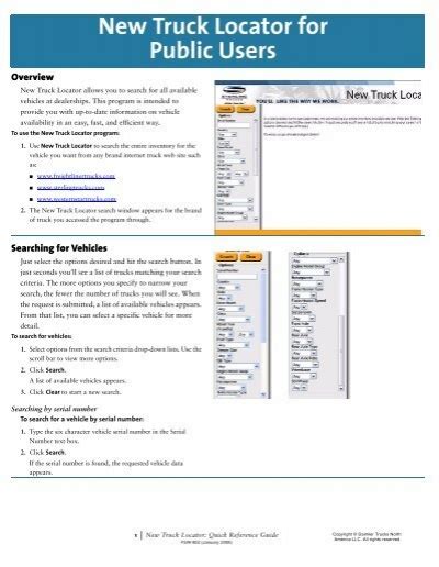 Image result for Trucker Quick Reference Guide