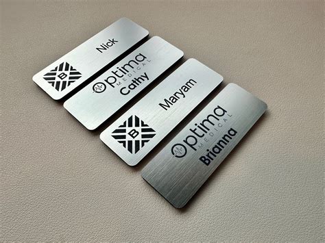 High End Name Badges