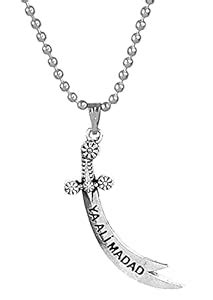 Buy Unisex Fancy & Stylish Trending Silver Color Stainless Steel Muslim ...