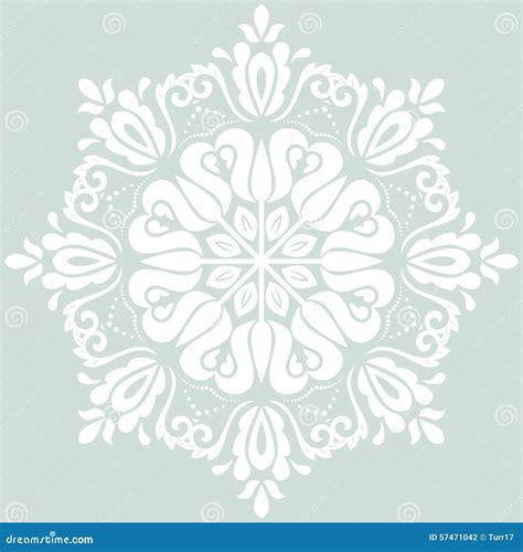 Light Blue Paisley Fine Pattern Stock Illustrations – 2 Light Blue ...