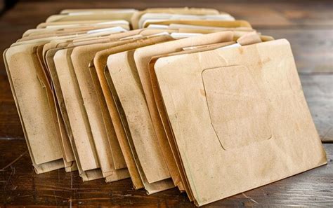 Manila folder collection | Premium AI-generated image