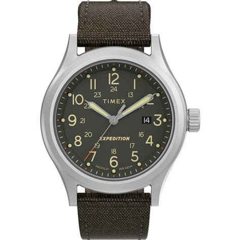 Men's Stainless Steel Watch | Green Dial Quartz | Timex India