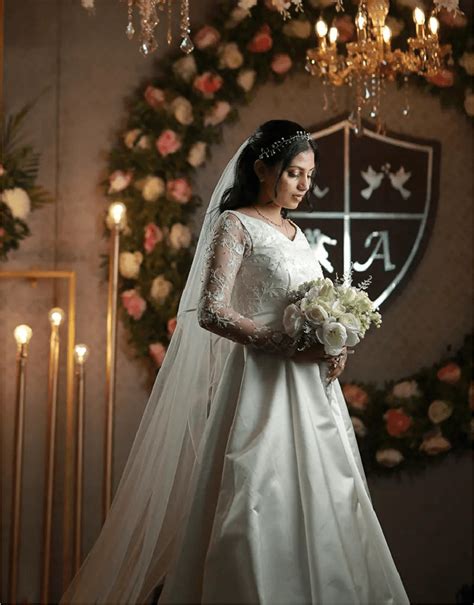 Custom White Wedding Gowns in Bangalore | Elan Design Studio