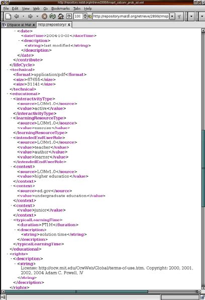 Image result for Learning Object Metadata Definition