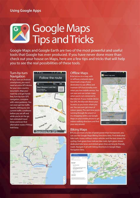 Image result for Google Maps Tips and Tricks