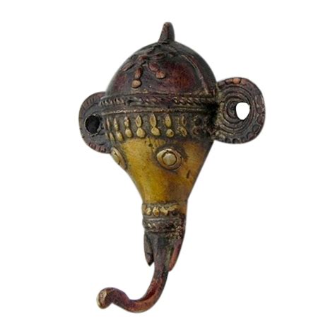 Ganesha Antique Bronze Hooks