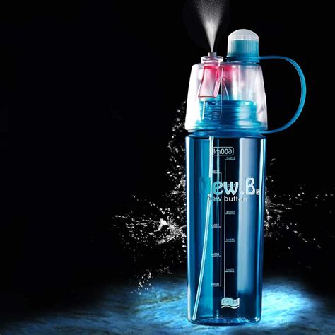 Anugrah mist spray sport Sprinkler Drink Water Bottle for gym tour play ...