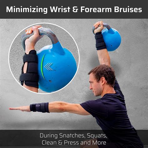 Buy THEFITGUY Kettlebell Wrist Guards | Lift Heavier and Improve your ...