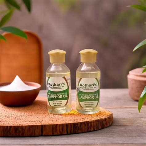Kotharis Royal Camphor Oil karpooradi thailam (100ml) Pack Of 2 198ML ...