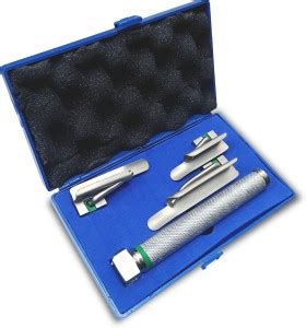 OTICA Fiber Optic Child Laryngoscope with Set of 3 Miller Blade ...