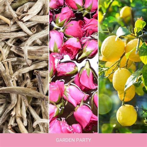 Home Inspiration świeca średnia GARDEN PARTY | home&you