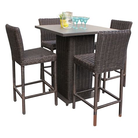 Bistro / Bar Patio Table And Chairs at Darcey Stanley blog