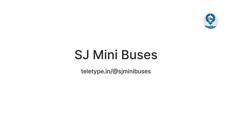 SJ Mini Buses — Teletype