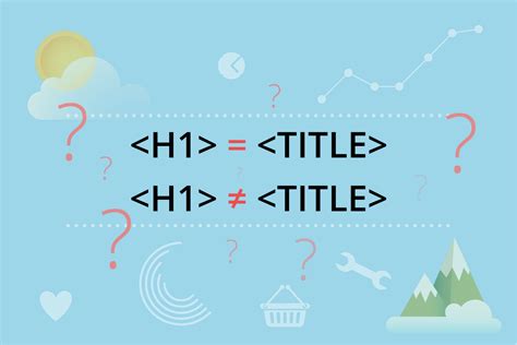 H1 Header vs TITLE. Should they be identical or not? / Blog