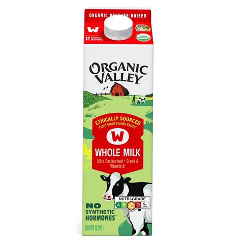 Organic Valley Whole Milk 950ml – Fresh'N'Natural