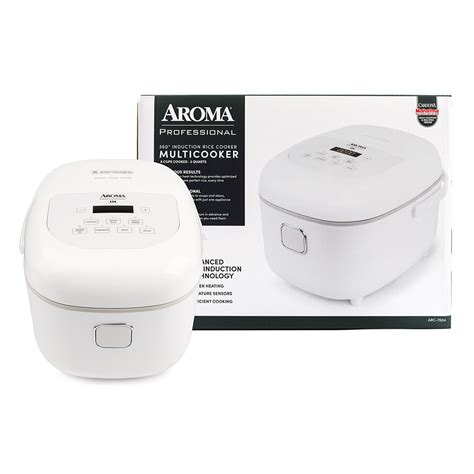 Get AROMA® Professional 8-Cups Cooked 2Qt. 360° Induction Rice Cooker & Multicooker (ARC-7604) 1 ...