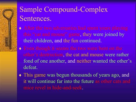 sentence structure | PPT