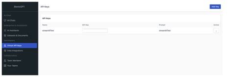 Chat Bot API Key 的图像结果