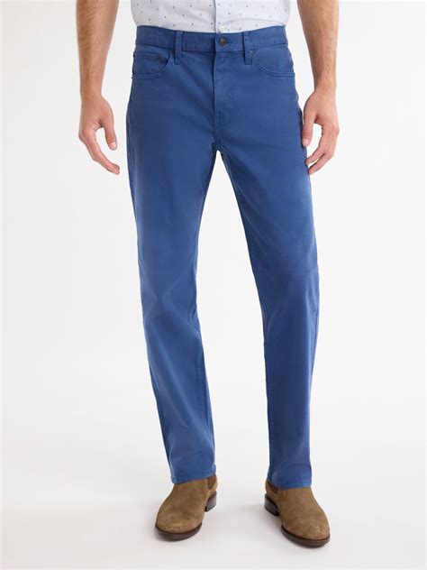 Free Assembly Men’s Modern Straight Five Pocket Pants, Sizes 30-42 ...