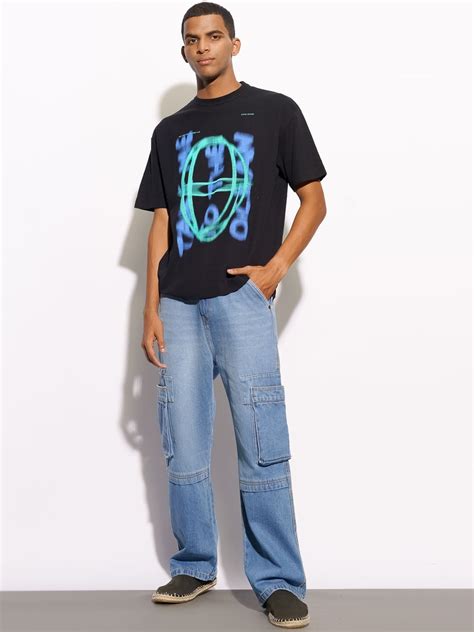 Buy FREAKINS Men Straight Fit High Rise Clean Look Cotton Jeans - Jeans ...