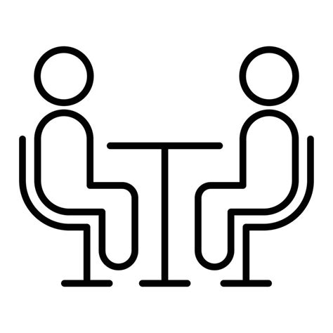 Interview Icon Vector 的图像结果