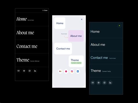 Mobile menus - Awwwards