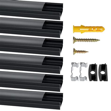 Buy Jirvyuk Aluminium Led Profile, 1m/3.3ft LED Diffuser, Led Profile ...