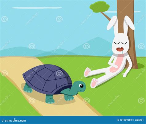 How To Draw Rabbit And Turtle