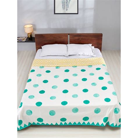 Buy Chumbak Sara Ali Khan's Madhubani Double Bed Dohar - Yellow Online