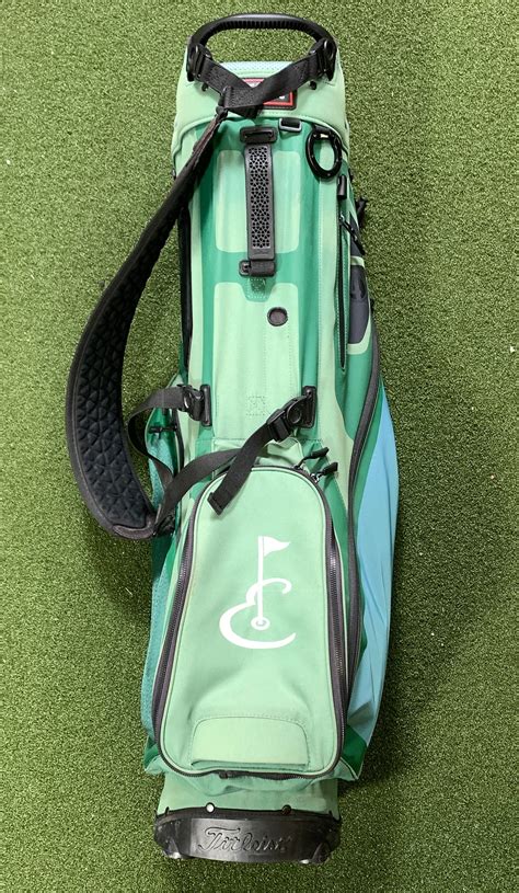 Titleist Players 4 Stand Bag Green 4-Way Divide Single Strap Golf Bag | SidelineSwap